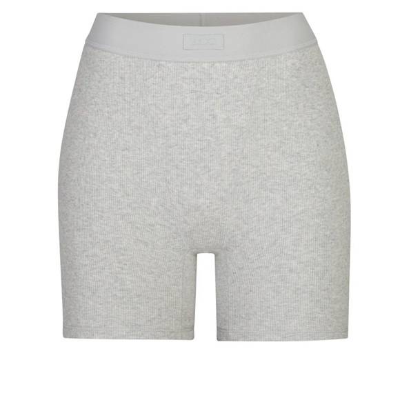 Skims Cotton Rib Boxer Set - Picture 4 of 6